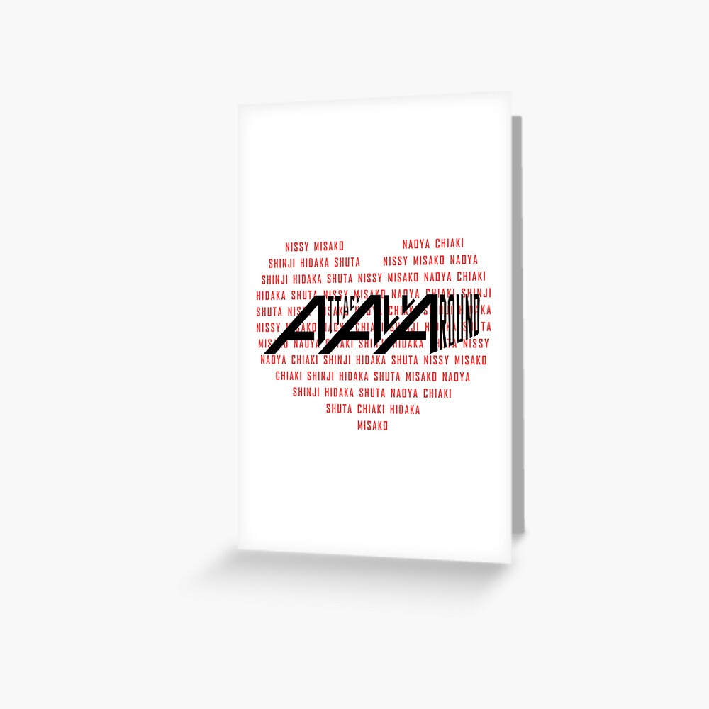 AAA (Attack All Around) Greeting Card for Sale by vonnon | Redbubble