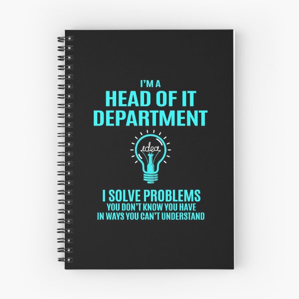 Item preview, Head Of It Department T Shirt - I Solve Problems Gift Item Tee designed and sold by emorestste.