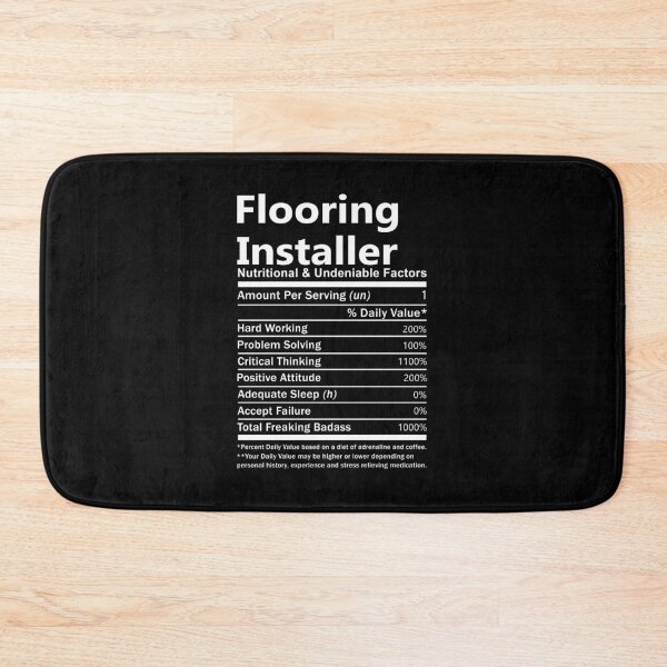 Item preview, Flooring Installer T Shirt - Nutritional And Undeniable Factors Gift Item Tee designed and sold by arlinasdua.