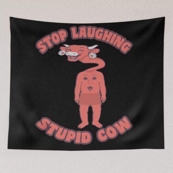 Item preview, STOP LAUGHING SCARY COW designed and sold by Ratch2929.