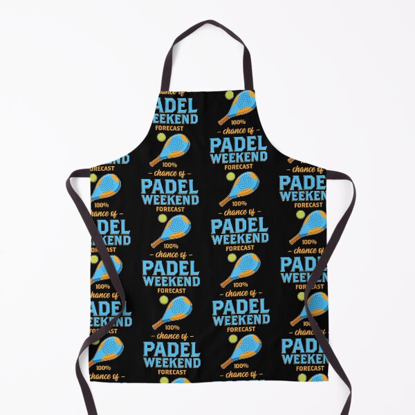 Item preview, Weekend Forecast Paddle Tennis Padel print designed and sold by jakehughes2015.