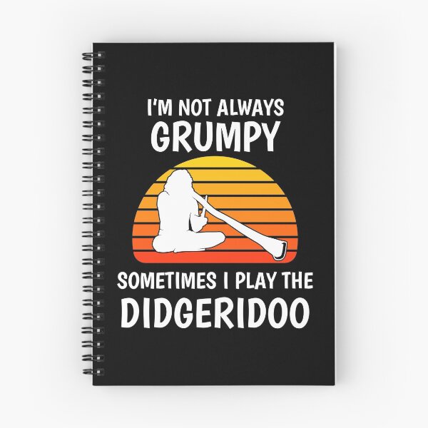Item preview, Not Always Grumpy Aboriginal Music Didgeridoo print designed and sold by jakehughes2015.