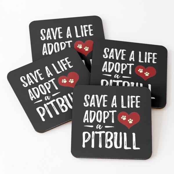 Item preview, Adopt a Pitbull Funny Rescue Dog Mom designed and sold by wowart4u.