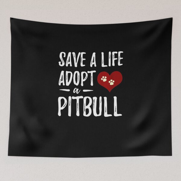 Item preview, Adopt a Pitbull Funny Rescue Dog Mom designed and sold by wowart4u.