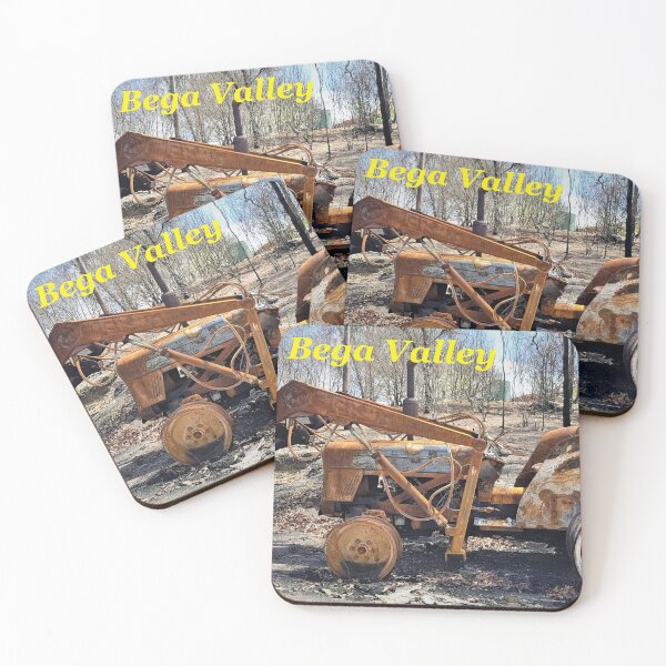 Item preview, Burnt out tractor, 2020 bushfires, NSW, Australia designed and sold by Cobargo South Coast.