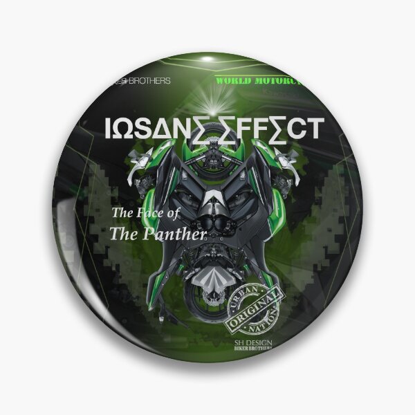 Item preview, Insane Effect - The Face of the Panther  World Motorbikes designed and sold by SHdesigner.
