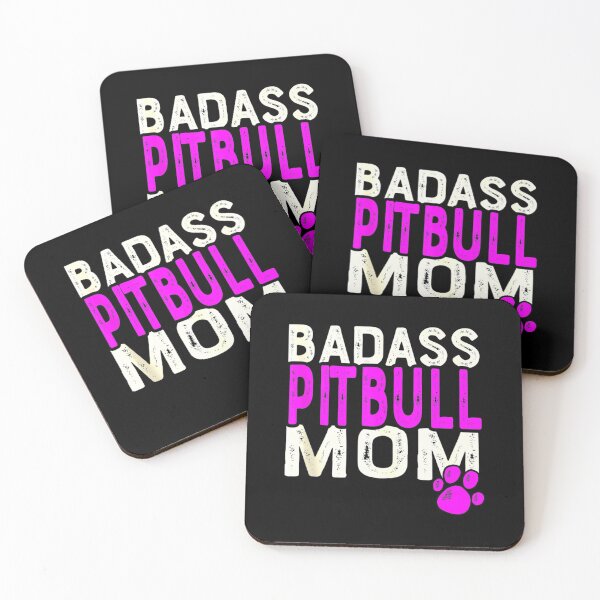 Item preview, BadAss Pitbull Mama Funny Dog Owner designed and sold by wowart4u.