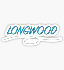 Longwood Script 2 Sticker