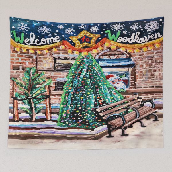 Item preview, Welcome to Woodhaven Christmas designed and sold by Deborah Camp.