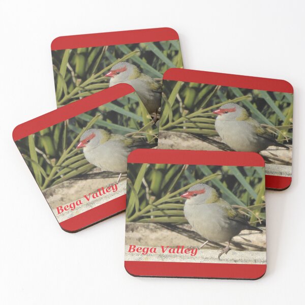 Item preview, Red Browed Finch. NSW, Australia designed and sold by Cobargo South Coast.