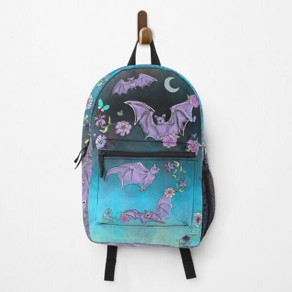 Item preview, Bats Blooms and Bugs Backpack  designed and sold by CyrahnAsMagpie.