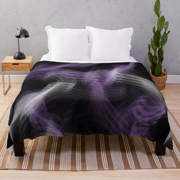 Item preview, Purple Abstract Blur Vapor Pattern Art designed and sold by hopecope.