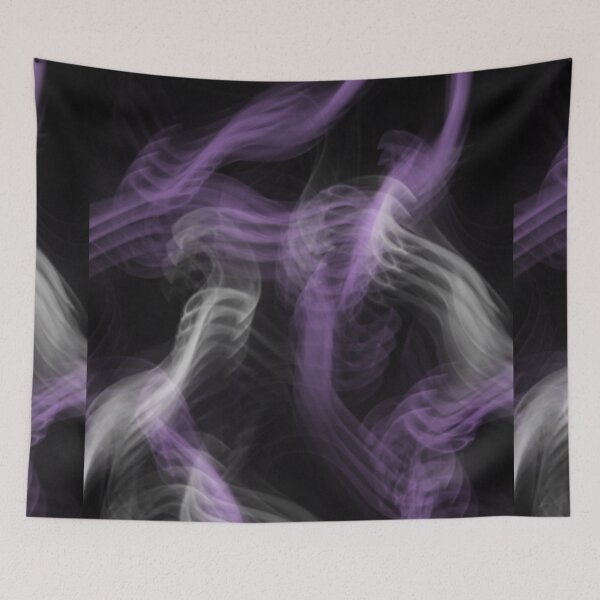 Item preview, Purple Abstract Blur Vapor Pattern Art designed and sold by hopecope.