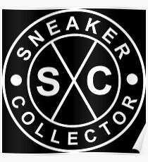 Sneaker Collector - White Poster