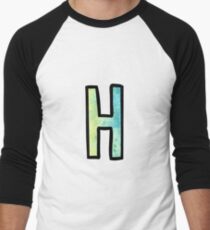 Letter H Men's Baseball ¾ T-Shirt