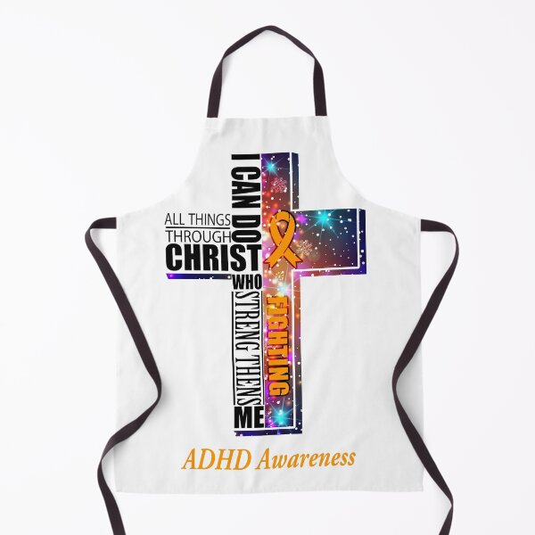 Item preview, I Can Do All Things Through Christ ADHD Awareness designed and sold by Brad-FI.