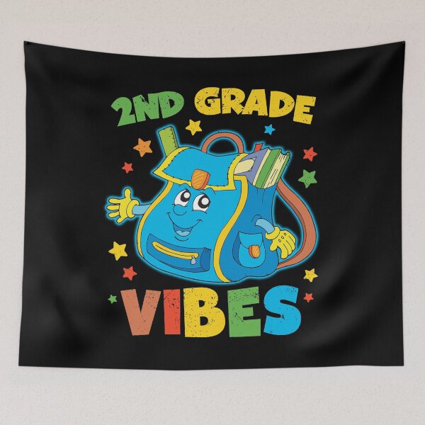 Item preview, First Day 2nd Grade Vibes Funny Cute Kids Back To School designed and sold by kristazzsa112.