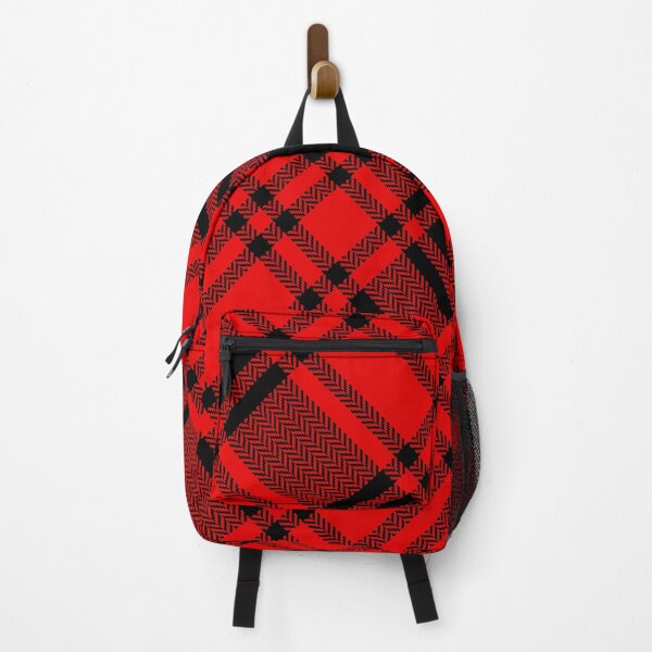 Item preview, Nice Red Plaid Fabric designed and sold by FunWithChemo.