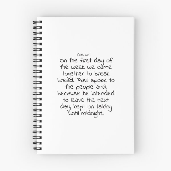 Item preview, Bible verse: Acts 20:7 designed and sold by john-3-16.