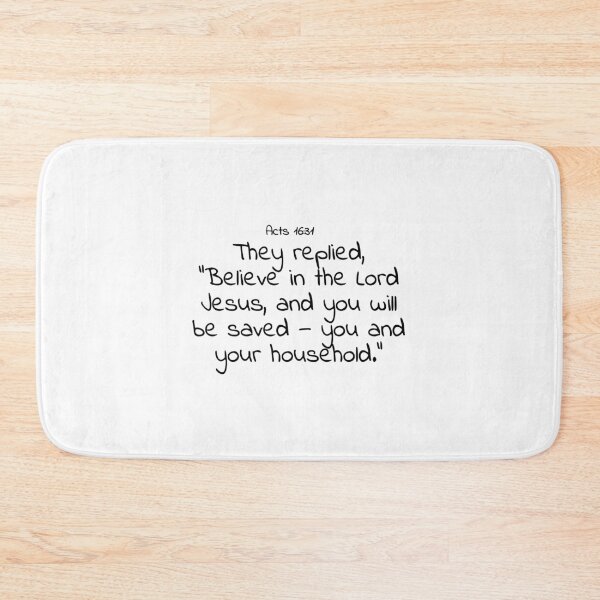 Item preview, Bible verse: Acts 16:31 designed and sold by john-3-16.