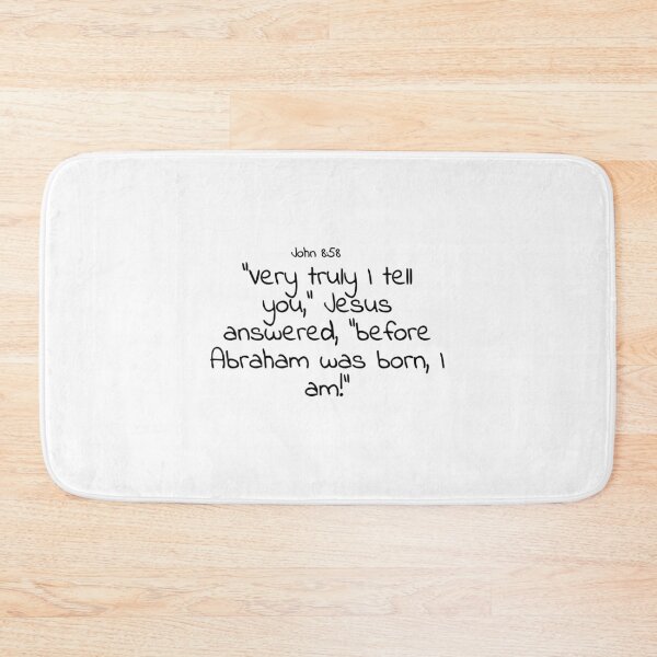 Item preview, Bible verse: John 8:58 designed and sold by john-3-16.