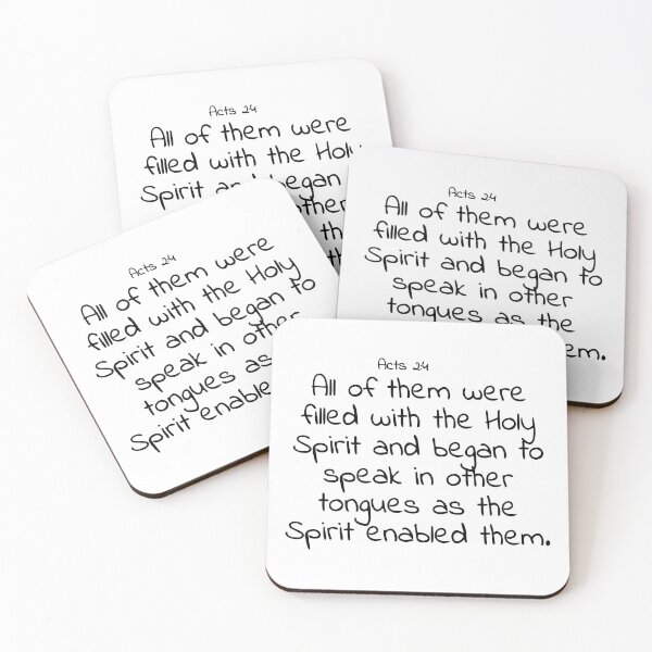 Item preview, Bible verse: Acts 2:4 designed and sold by john-3-16.