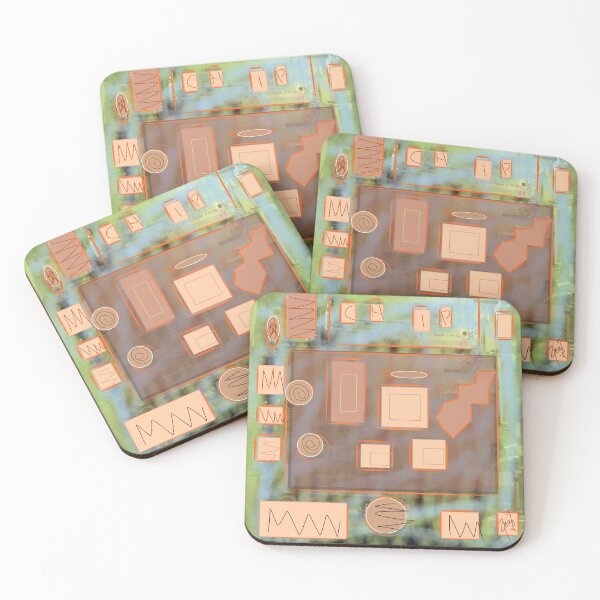 Item preview, Earth Chip Pattern designed and sold by NahyArt.