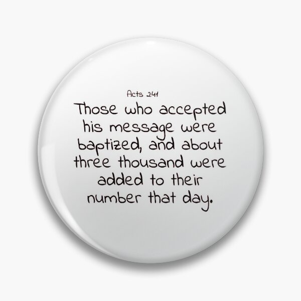 Item preview, Bible verse: Acts 2:41 designed and sold by john-3-16.