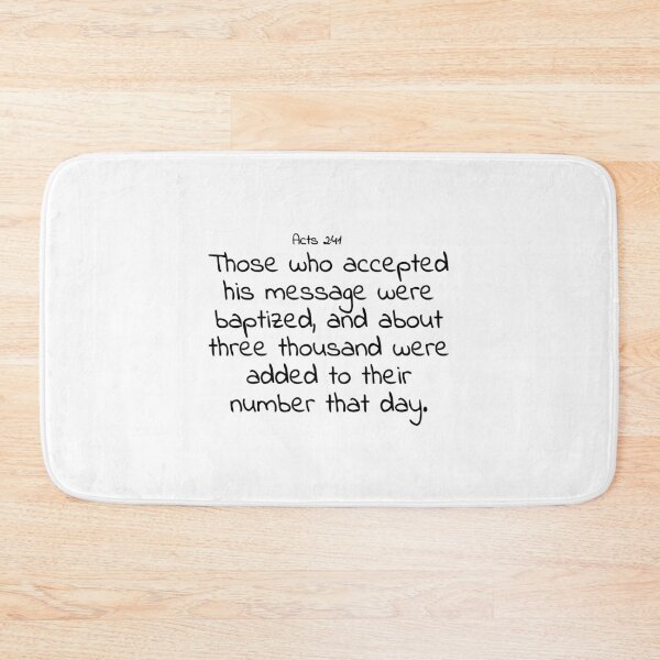 Item preview, Bible verse: Acts 2:41 designed and sold by john-3-16.