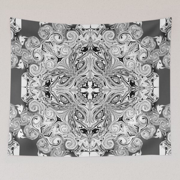Item preview, Bleached 4 horseman  - elegant abstract pattern designed and sold by CyclingArtist.