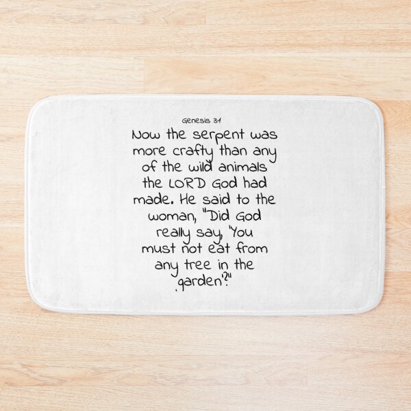 Item preview, Bible verse: Genesis 3:1 designed and sold by john-3-16.