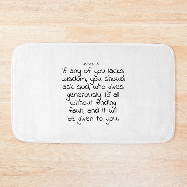 Item preview, Bible verse: James 1:5 designed and sold by john-3-16.