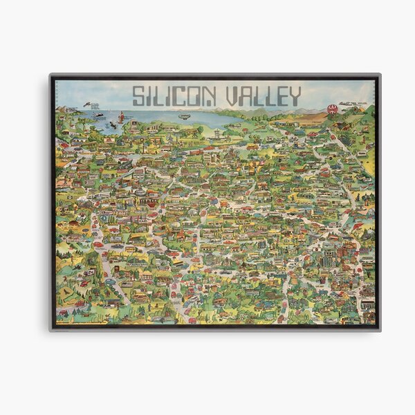 SILICON VALLEY TECH ME TO MOON Poster Wall Art Home Photo Print 26x36 inches