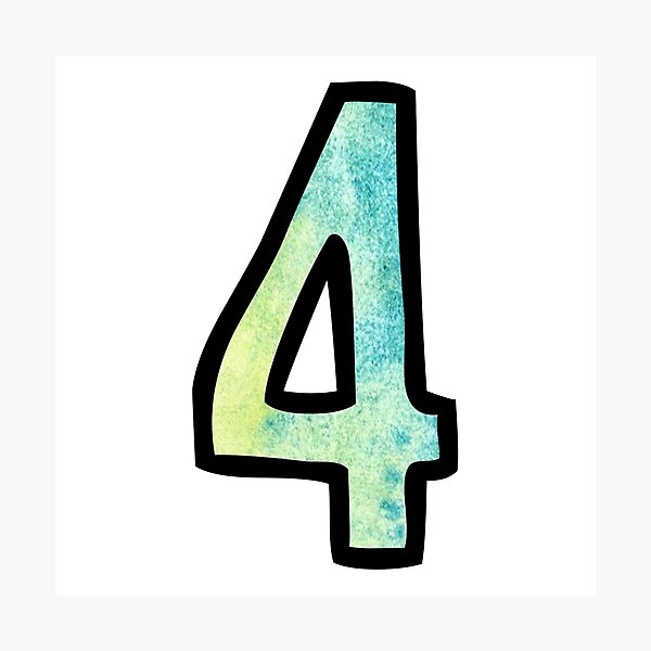 Item preview, Number 4 designed and sold by ABSDesigns.