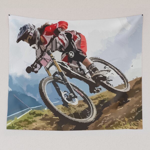 Item preview, Downhill bicyclist designed and sold by Barhavin.