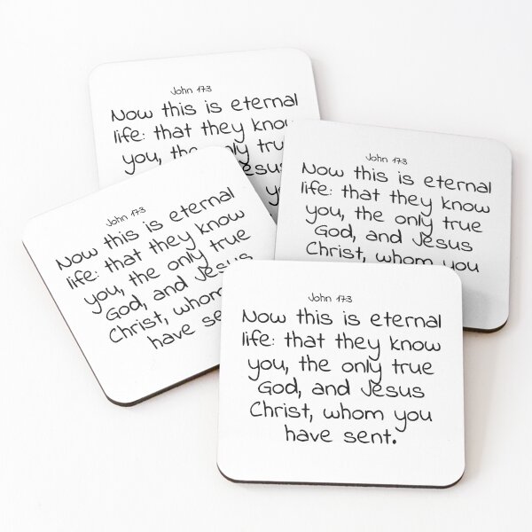 Item preview, Bible verse: John 17:3 designed and sold by john-3-16.