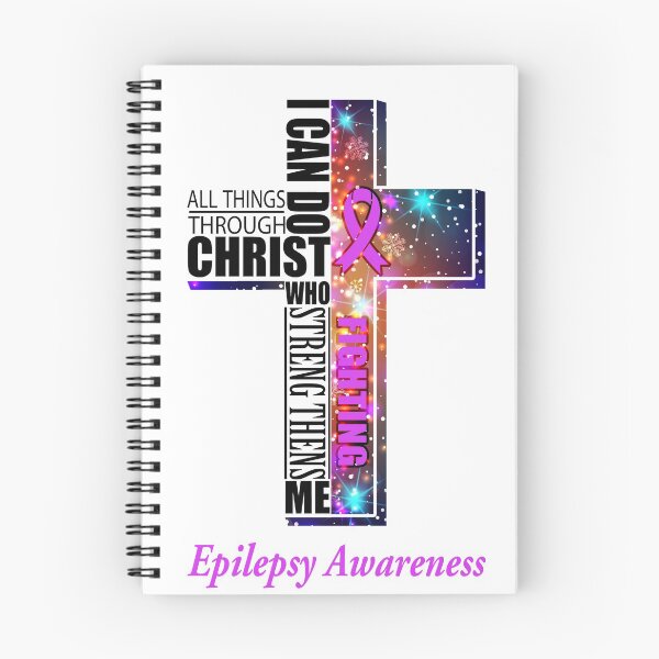 Item preview, I Can Do All Things Through Christ Epilepsy Awareness designed and sold by Brad-FI.