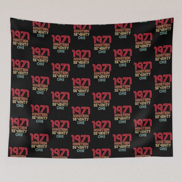 Item preview, 1971 - Birthday Year Design designed and sold by Rhu Creations.