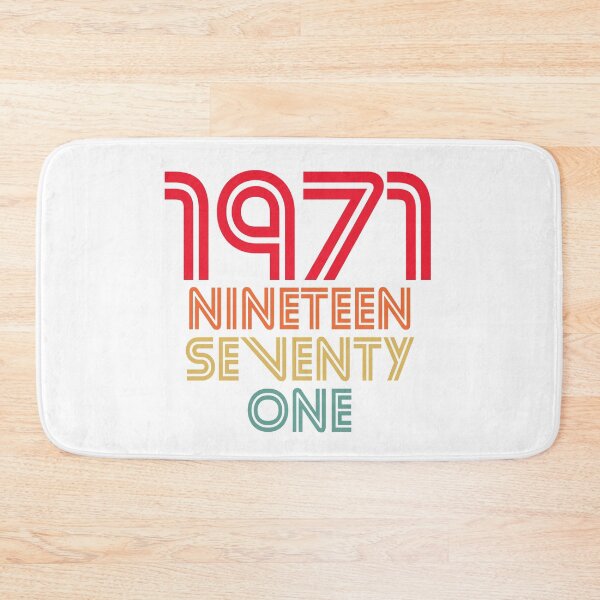 Item preview, 1971 - Birthday Year Design designed and sold by Rhu Creations.