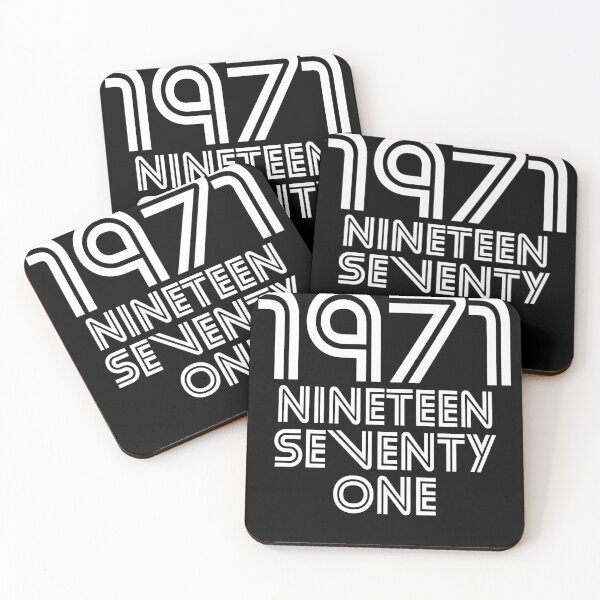 Item preview, 1971 - Birthday Year Design designed and sold by Rhu Creations.