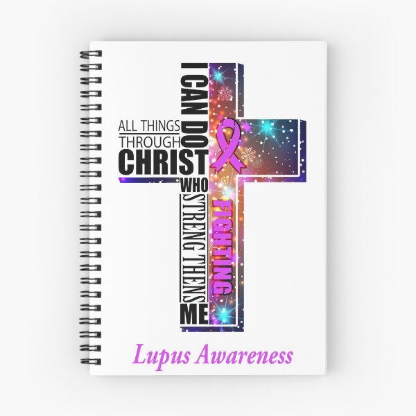 Item preview, I Can Do All Things Through Christ Lupus Awareness designed and sold by Brad-FI.