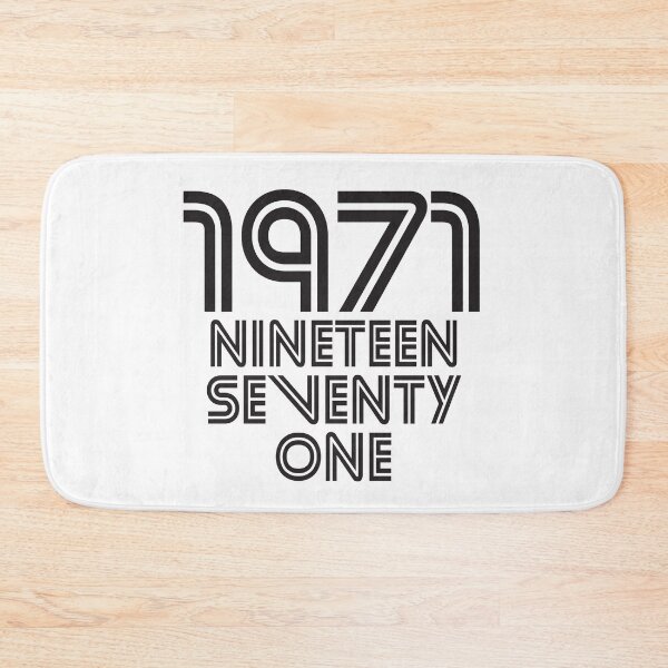 Item preview, 1971 - Birthday Year Design designed and sold by Rhu Creations.