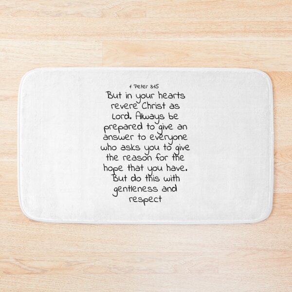 Item preview, Bible verse: 1 Peter 3:15 designed and sold by john-3-16.