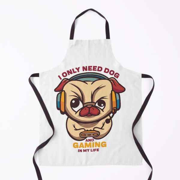 Item preview, I only need dog and gaming in my life  designed and sold by Artezia.