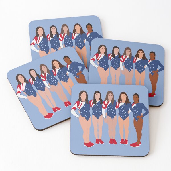Item preview, 2012 Women’s Gymnastics Fierce Five designed and sold by GrellenDraws.