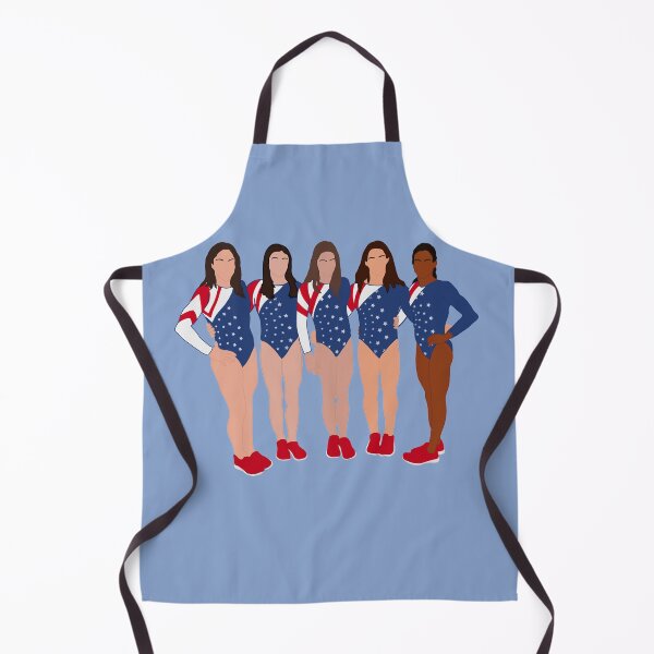 Item preview, 2012 Women’s Gymnastics Fierce Five designed and sold by GrellenDraws.