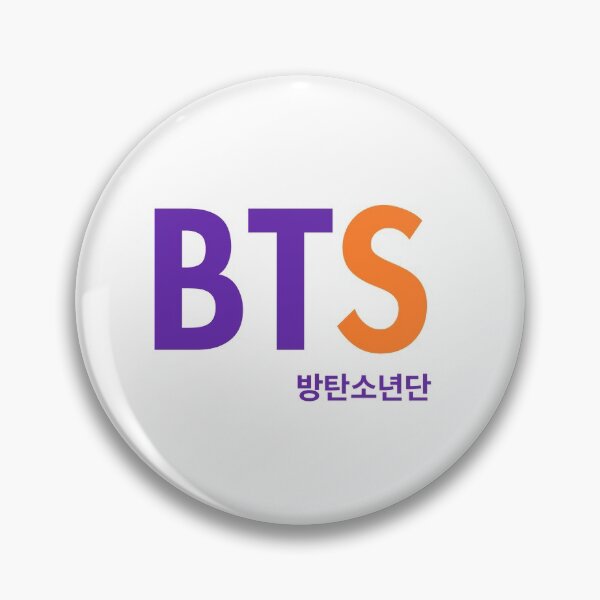 Item preview, BTS Simple Logo  designed and sold by daikonshounen.