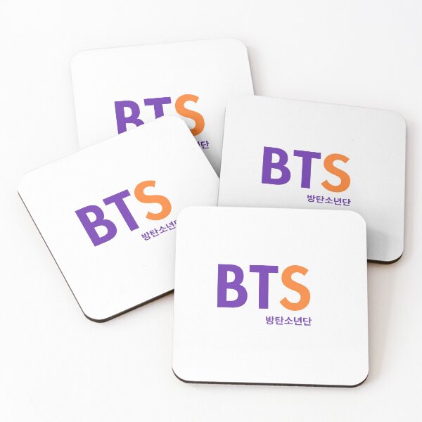 Item preview, BTS Simple Logo  designed and sold by daikonshounen.