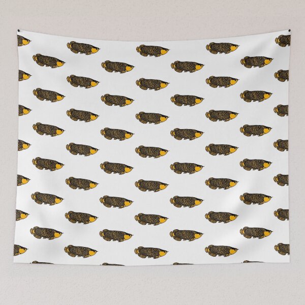 Item preview, Golden Asian Arowana  designed and sold by CaptinAubs.