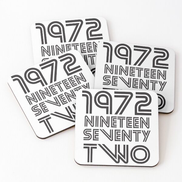 Item preview, 1972 - Birthday Year Design designed and sold by Rhu Creations.